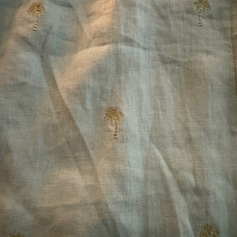 Charter Club NWT Linen Summer Two Piece Pantsuit Set Size 14 - Picture 6 of 16